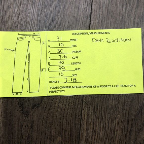 Dana Buchman Signature Jeans Womens 10 Stretch Boot-Cut Deep Dark Blue B… - Picture 5 of 14